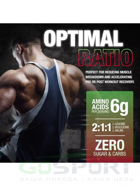 BCAA Nutrex BCAA 6000 2:1:1 232 г, Арбуз BCAA Nutrex BCAA 6000 2:1:1 232 г, Арбуз