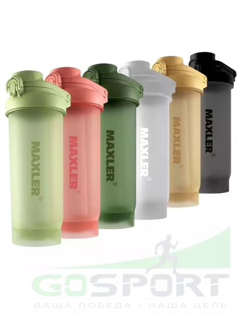 Шейкер 700 мл MAXLER Shaker Pro 700 мл, Бирюзовый Шейкер 700 мл MAXLER Shaker Pro 700 мл, Бирюзовый