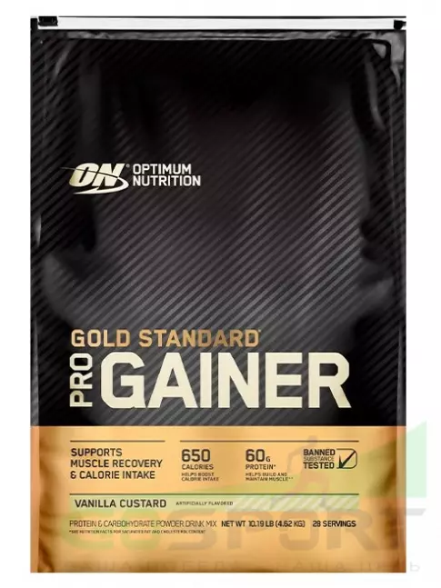 Гейнер Optimum Nutrition Gold Standard Gainer 4620 г, Ваниль