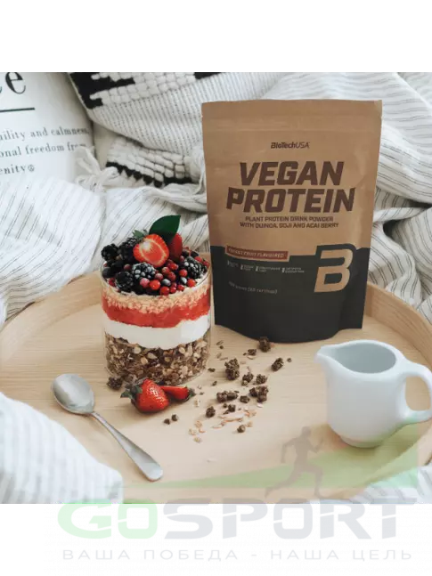 Протеин для веганов BioTechUSA Vegan Protein 500 г, Шоколад-корица Протеин для веганов BioTechUSA Vegan Protein 500 г, Шоколад-корица