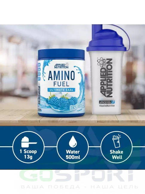 Незаменимые аминокислоты APPLIED NUTRITION Amino Fuel EAA 390 г, Фруктовый взрыв Незаменимые аминокислоты APPLIED NUTRITION Amino Fuel EAA 390 г, Фруктовый взрыв