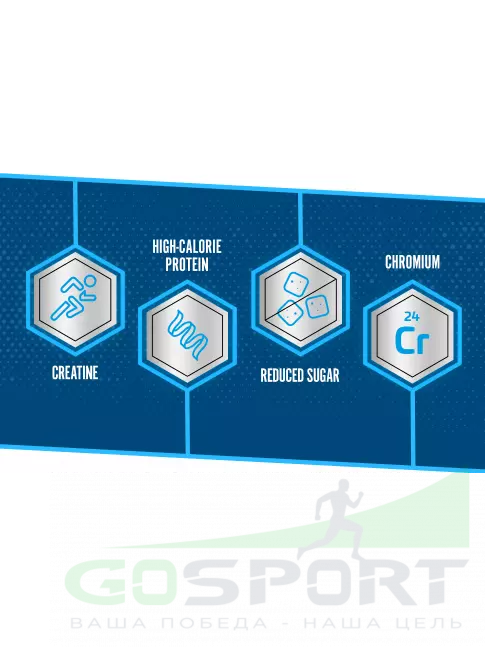 Гейнер APPLIED NUTRITION Critical Mass Professional 6000 г, Ваниль Гейнер APPLIED NUTRITION Critical Mass Professional 6000 г, Ваниль