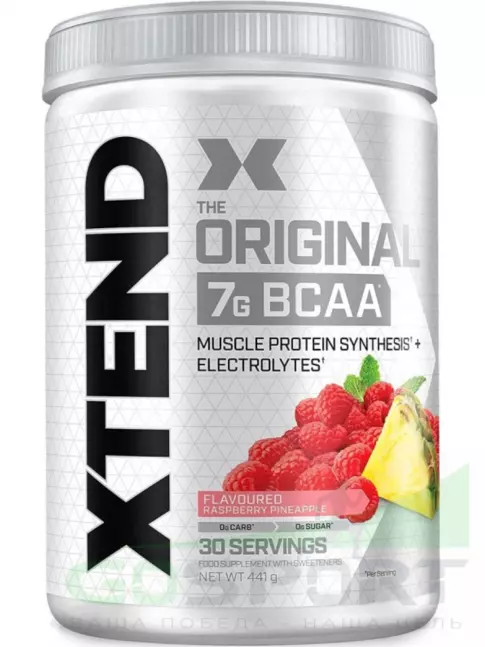 BCAA Xtend Xtend Original 2:1:1 375-432 г, Малина - ананас BCAA Xtend Xtend Original 2:1:1 375-432 г, Малина - ананас