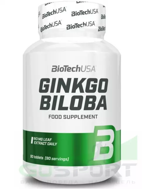 Экстракты BioTechUSA Ginkgo Biloba 80 mg 90 таблеток Экстракты BioTechUSA Ginkgo Biloba 80 mg 90 таблеток