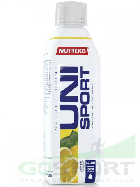 Изотоник NUTREND Unisport 500 мл, Лимон Изотоник NUTREND Unisport 500 мл, Лимон
