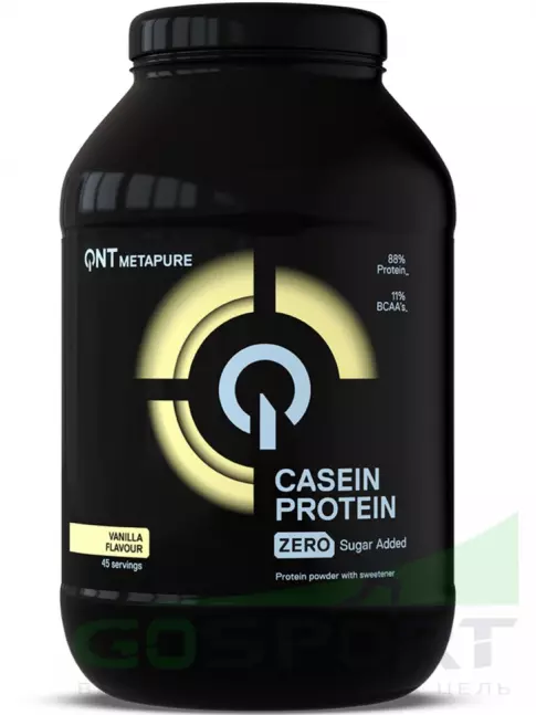 Казеиновый протеин QNT CASEIN PROTEIN 908 г, Ваниль Казеиновый протеин QNT CASEIN PROTEIN 908 г, Ваниль