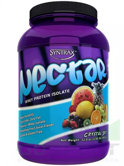Изолят протеина SYNTRAX Nectar 907 г, Экзотические фрукты Изолят протеина SYNTRAX Nectar 907 г, Экзотические фрукты