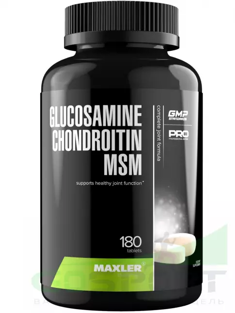Глюкозамин хондроитин MAXLER Glucosamine Chondroitin MSM (USA) 180 таблеток