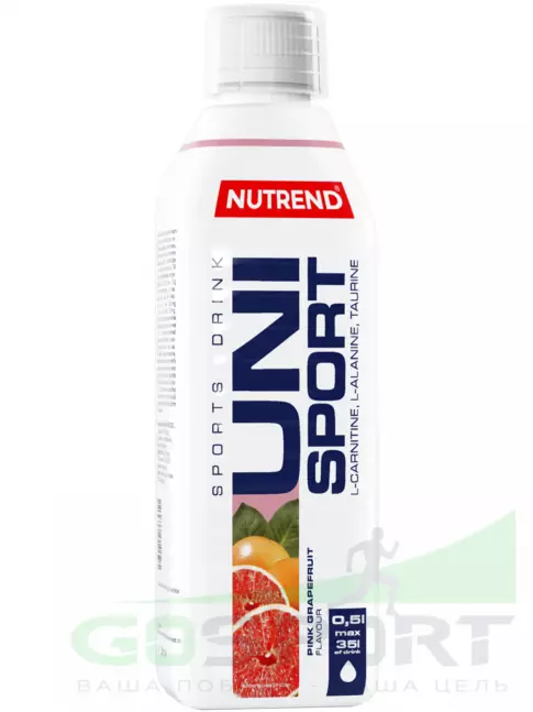 Изотоник NUTREND Unisport 500 мл, Розовый грейпфрут Изотоник NUTREND Unisport 500 мл, Розовый грейпфрут