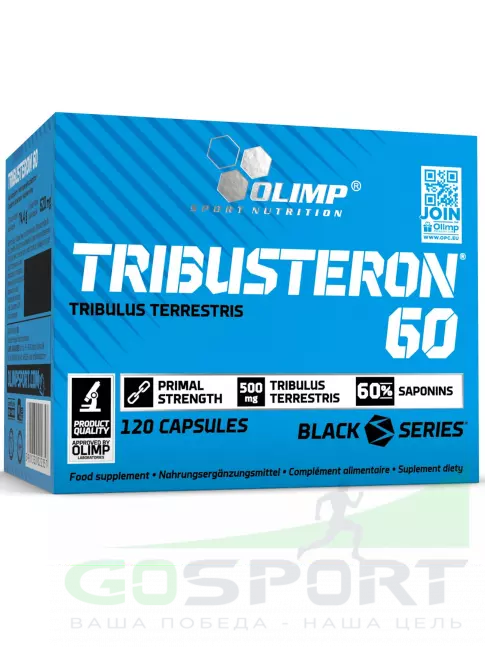 Трибулус OLIMP Tribusteron 60 120 капсул Трибулус OLIMP Tribusteron 60 120 капсул