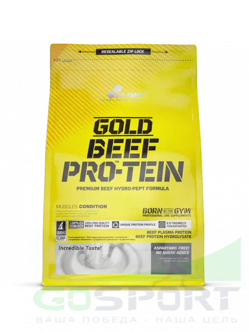 Говяжий протеин OLIMP GOLD BEEF-PRO-TEIN 700 г, Клубника Говяжий протеин OLIMP GOLD BEEF-PRO-TEIN 700 г, Клубника