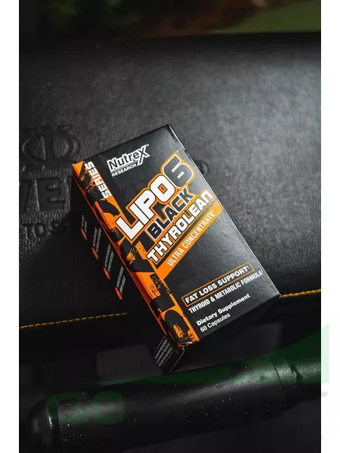 Витаминный комплекс Nutrex Lipo-6 Black Thyrolean Ultra Concentrate, Thyroid & Metabolic 60 капсул Витаминный комплекс Nutrex Lipo-6 Black Thyrolean Ultra Concentrate, Thyroid & Metabolic 60 капсул