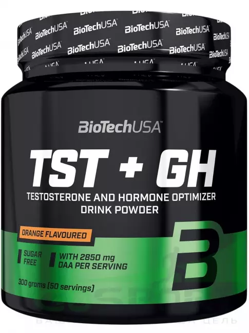 Тестобустеры BioTechUSA TST+GH 300 г, Апельсин Тестобустеры BioTechUSA TST+GH 300 г, Апельсин
