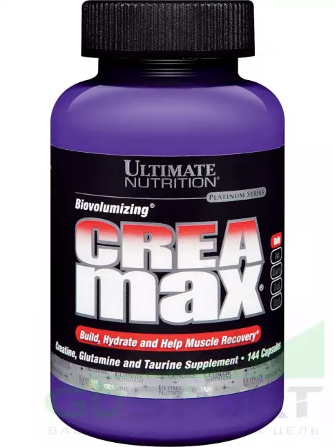 Креатин моногидрат Ultimate Nutrition CREA MAX 144 капсулы Креатин моногидрат Ultimate Nutrition CREA MAX 144 капсулы
