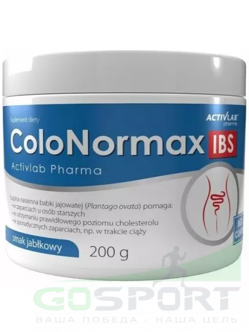 ЖКТ (Желудочно-Кишечный Тракт) ActivLab ColoNormax IBS 200 г, Яблоко ЖКТ (Желудочно-Кишечный Тракт) ActivLab ColoNormax IBS 200 г, Яблоко