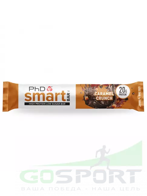 Протеиновый батончик PhD Nutrition Smart Bar 12 x 64 г, Карамель Протеиновый батончик PhD Nutrition Smart Bar 12 x 64 г, Карамель