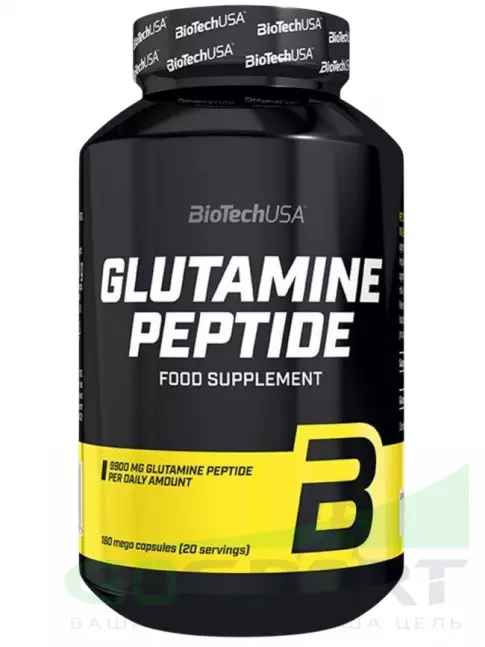 L-Глютамин BioTechUSA Glutamine Peptide 9900 mg 180 капсул L-Глютамин BioTechUSA Glutamine Peptide 9900 mg 180 капсул