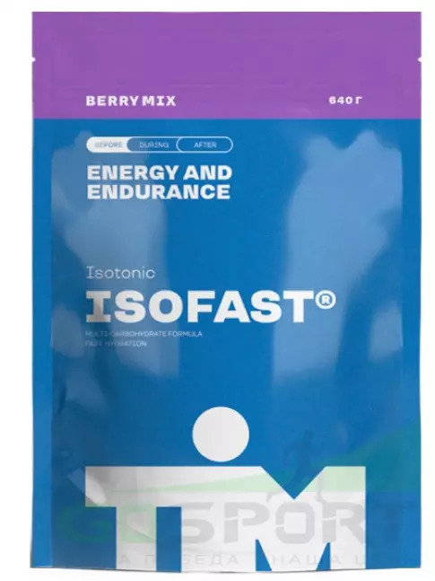 Изотоник TIM ISOFAST TIM 640 г, Лесные ягоды Изотоник TIM ISOFAST TIM 640 г, Лесные ягоды
