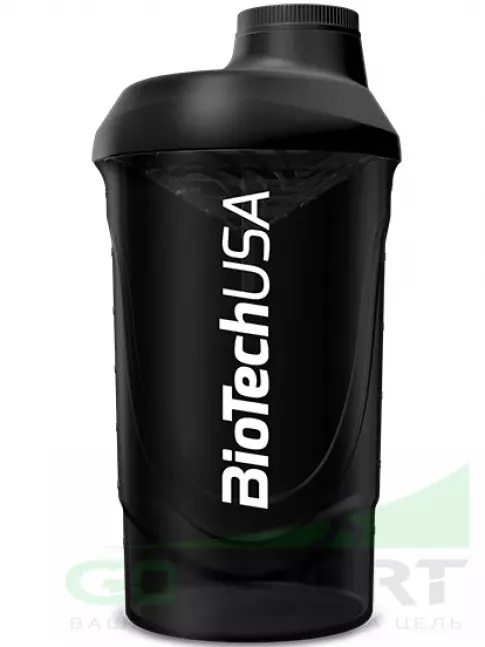 Шейкер 600 мл BioTechUSA Шейкер FC Barcelona 600 мл, Черный