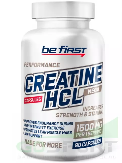 Креатин моногидрат Be First Creatine HCL (креатин гидрохлорид) 90 капсул Креатин моногидрат Be First Creatine HCL (креатин гидрохлорид) 90 капсул