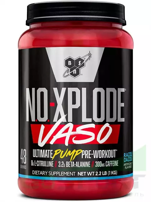 Предтреник в порошке BSN XPLODE VASO 1000 г, Фруктовое вино Предтреник в порошке BSN XPLODE VASO 1000 г, Фруктовое вино