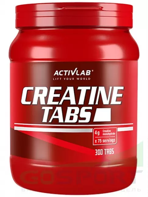 Креатин моногидрат ActivLab Creatine Tabs 4000 mg 300 таб Креатин моногидрат ActivLab Creatine Tabs 4000 mg 300 таб