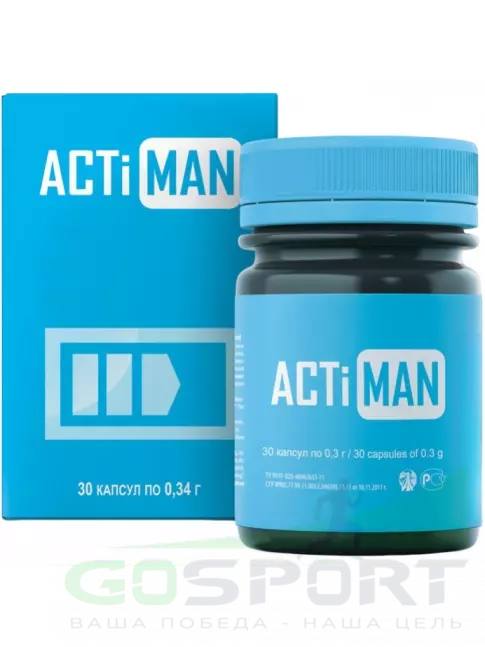Экстракты PEPTIDES Актимен (ACTiMAN) 30 капсул