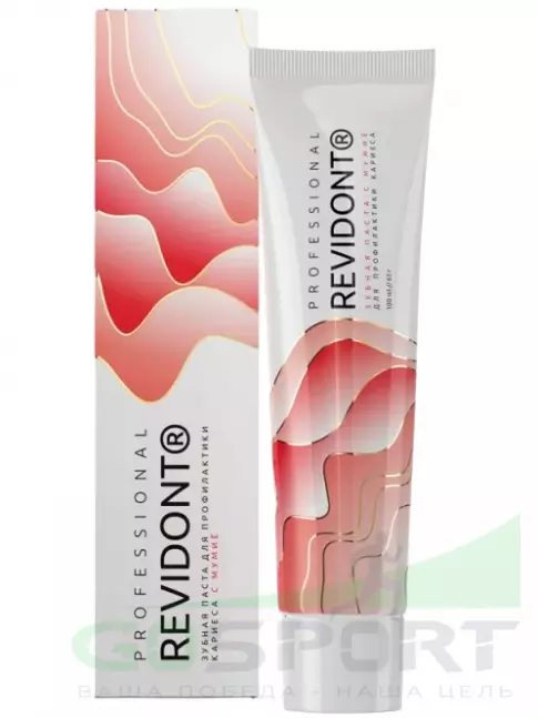 Зубные пасты и ополаскиватели PEPTIDES Revidont Зубная паста с Мумие 63 г