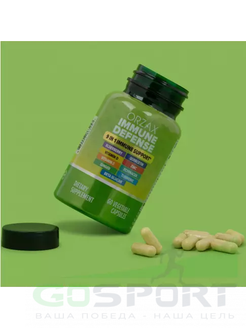 Витаминный комплекс Orzax Immune Defense 60 капсул Витаминный комплекс Orzax Immune Defense 60 капсул