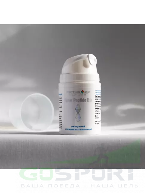 Уход за телом PeptideBio Крем для лица ночной с пептидами восстанавливающий 50 мл Уход за телом PeptideBio Крем для лица ночной с пептидами восстанавливающий 50 мл