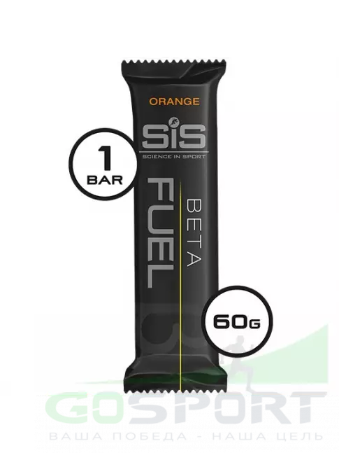 Конфетки SCIENCE IN SPORT (SiS) BETA FUEL ENERGY CHEW (Жевательный) 4 x 60 г, Апельсин