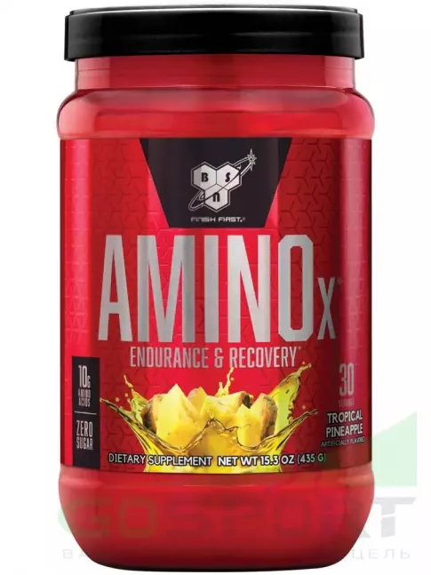 Аминокислоты BSN Amino-X 2:1:1 435 г, Ананас Аминокислоты BSN Amino-X 2:1:1 435 г, Ананас