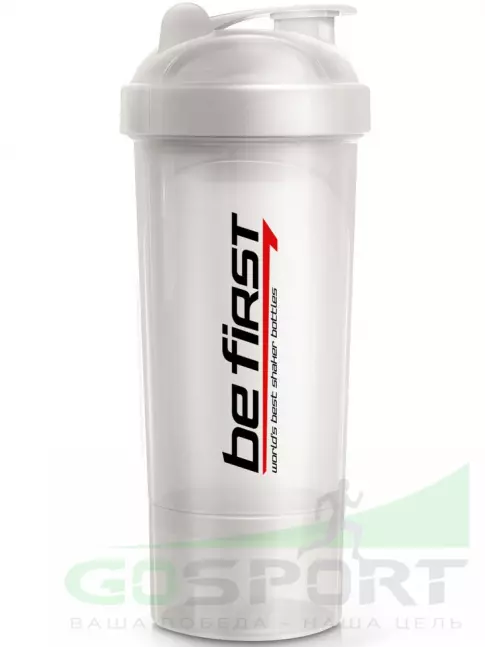 Шейкер 400 мл Be First Shaker Slim TS1349 350 мл 350 мл, Белый Шейкер 400 мл Be First Shaker Slim TS1349 350 мл 350 мл, Белый