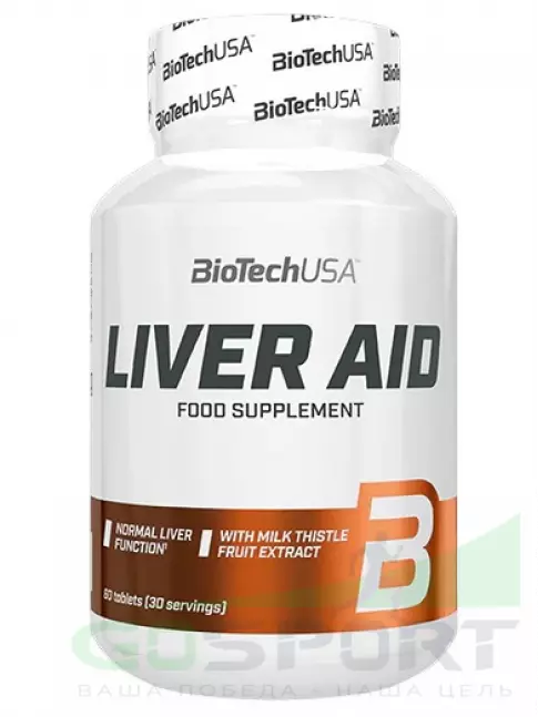 Антиоксиданты BioTechUSA Liver Aid 60 таблеток