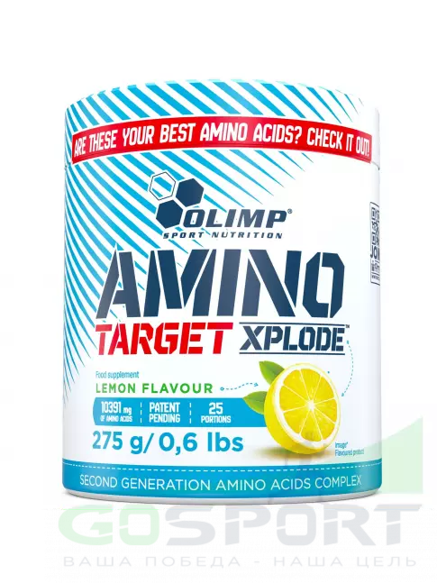 Аминокислоты OLIMP Amino Target Xplode 275 г, Лимон