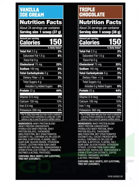 Сывороточный протеин Mutant Whey 1800 г, Тройной Шоколад - Ванильное Мороженое