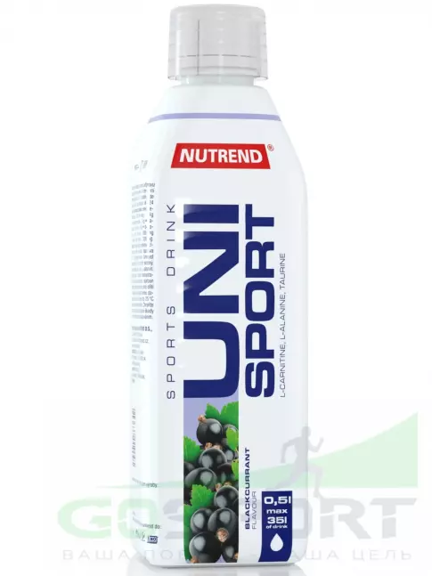 Изотоник NUTREND Unisport 500 мл, Черная смородина Изотоник NUTREND Unisport 500 мл, Черная смородина