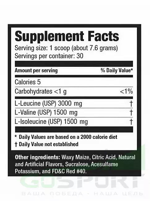 BCAA Ultimate Nutrition BCAA 12000 Powder 7 г, Арбуз BCAA Ultimate Nutrition BCAA 12000 Powder 7 г, Арбуз