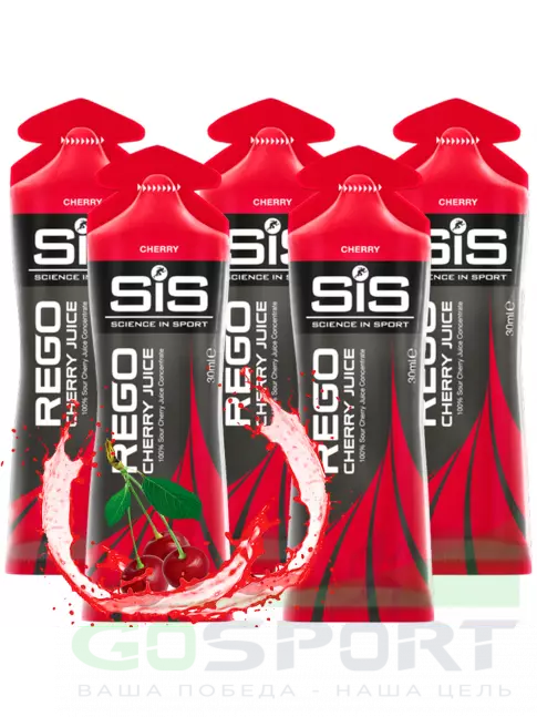 Восстановление SCIENCE IN SPORT (SiS) Rego Cherry Juice 5 x 30 мл, Вишня Восстановление SCIENCE IN SPORT (SiS) Rego Cherry Juice 5 x 30 мл, Вишня