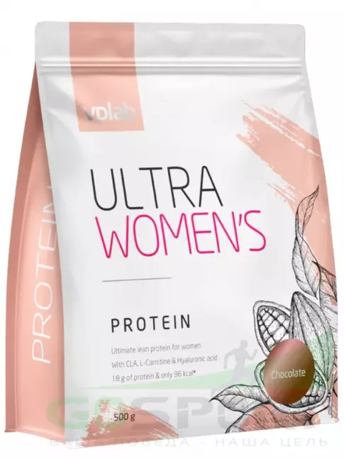 Сывороточный протеин VP Laboratory Ultra Women`s Protein 500 г, Шоколад Сывороточный протеин VP Laboratory Ultra Women`s Protein 500 г, Шоколад