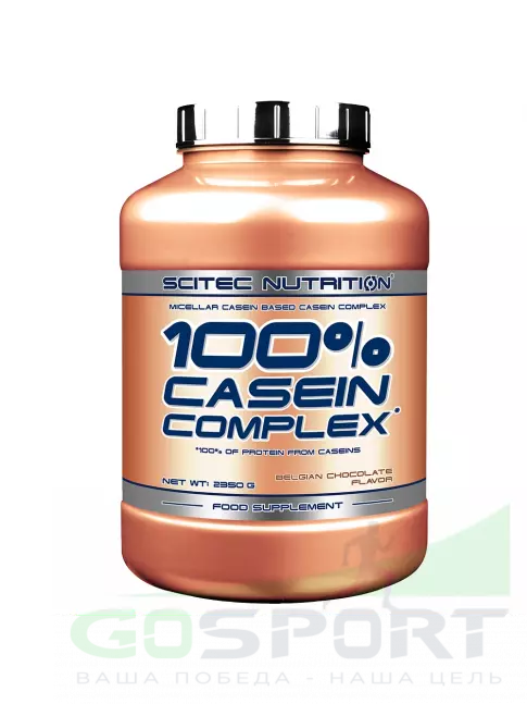 Казеиновый протеин Scitec Nutrition 100% Casein Complex 2350 г, Белый шоколад канталупа Казеиновый протеин Scitec Nutrition 100% Casein Complex 2350 г, Белый шоколад канталупа