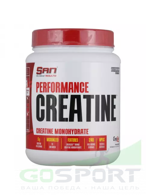 Креатин моногидрат SAN SAN Performance Creatine 1200 г Креатин моногидрат SAN SAN Performance Creatine 1200 г