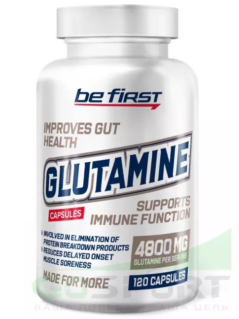 L-Глютамин Be First Glutamine 120 капсул L-Глютамин Be First Glutamine 120 капсул