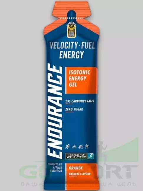 Энергетический гель питьевой APPLIED NUTRITION Endurance Velocity Fuel ENERGY Isotonic Gel 20 саше, Апельсин Энергетический гель питьевой APPLIED NUTRITION Endurance Velocity Fuel ENERGY Isotonic Gel 20 саше, Апельсин