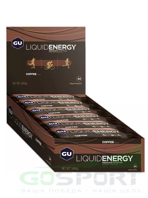 Гель питьевой GU Energy Labs GU Liquid Enegry Gel 40mg caffeine 12 x 60 г, Кофе Гель питьевой GU Energy Labs GU Liquid Enegry Gel 40mg caffeine 12 x 60 г, Кофе