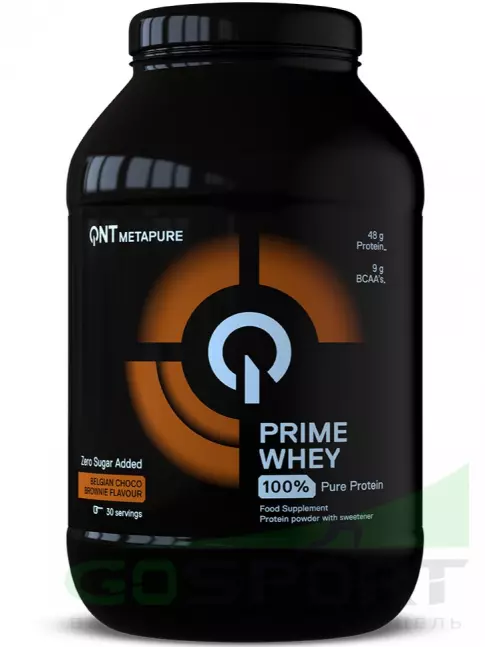 Комплексный протеин QNT PRIME WHEY 908 г, Бельгийский шоколад брауни Комплексный протеин QNT PRIME WHEY 908 г, Бельгийский шоколад брауни