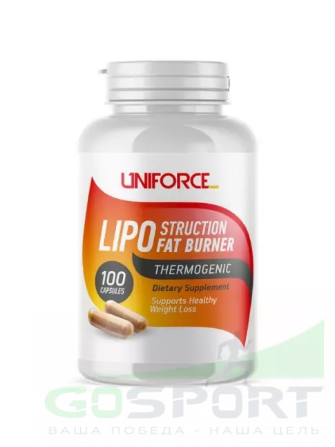 Жиросжигатель UNIFORCE Lipostruction 100 капсул