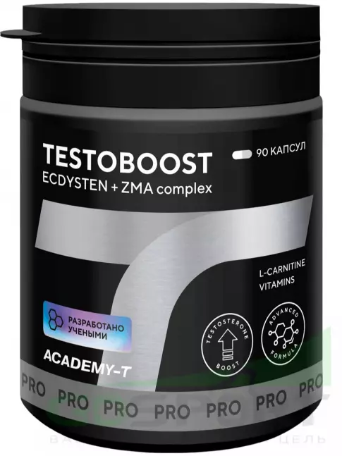 Тестобустеры Академия-Т TestoBoost® 90 капсул, Нейтральный Тестобустеры Академия-Т TestoBoost® 90 капсул, Нейтральный