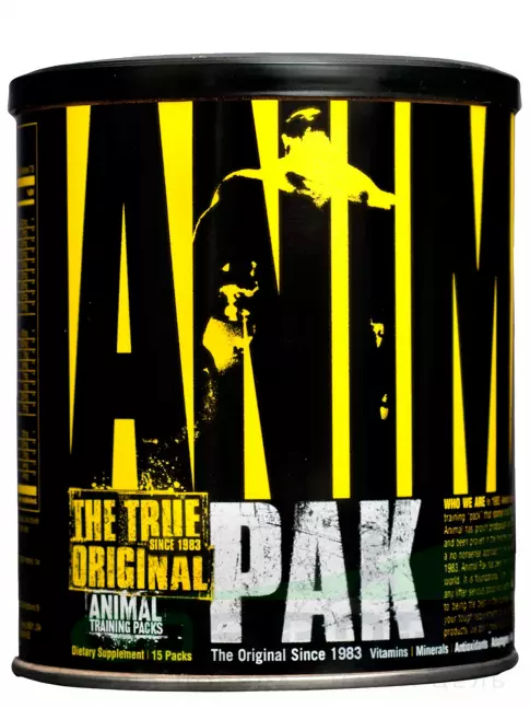 Витаминный комплекс UNIVERSAL NUTRITION ANIMAL PAK 15 пакетиков Витаминный комплекс UNIVERSAL NUTRITION ANIMAL PAK 15 пакетиков