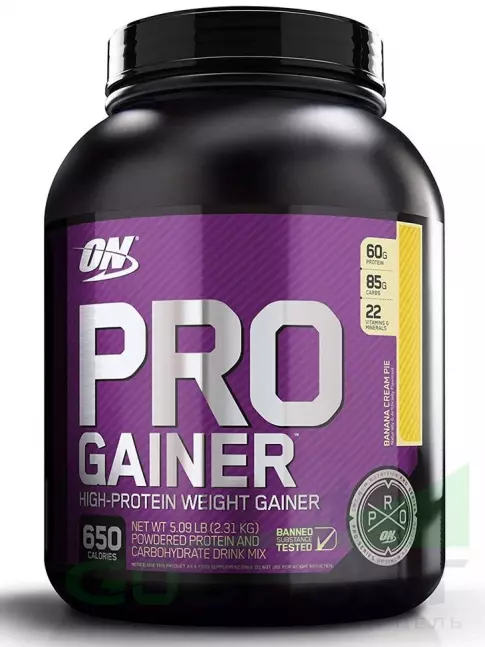 Гейнер Optimum Nutrition Gold Standard Gainer 2310 г, Клубника крем